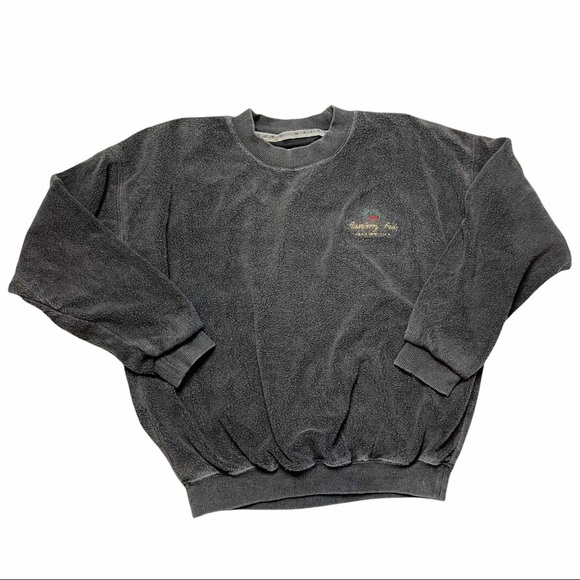 Vintage Tops - Vintage Fleece Gore Wind Stopper Pullover Sweatshirt Size Small